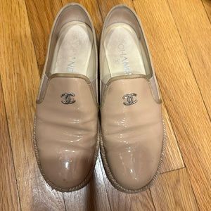Chanel nude shoes 36.5 purchased at Saks